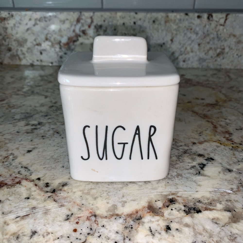 Rae Dunn sugar *price firm*
